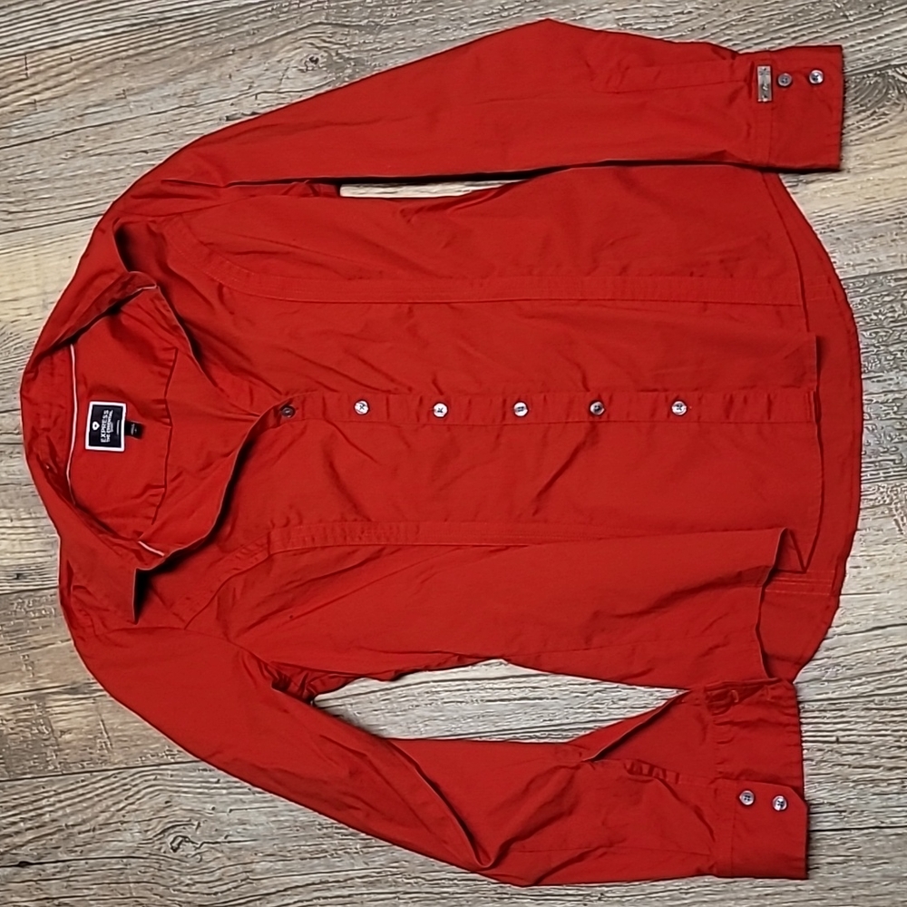 Express Red fitted top S
